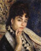 Pierre Renoir Madame Alphonse Daudet oil painting artist